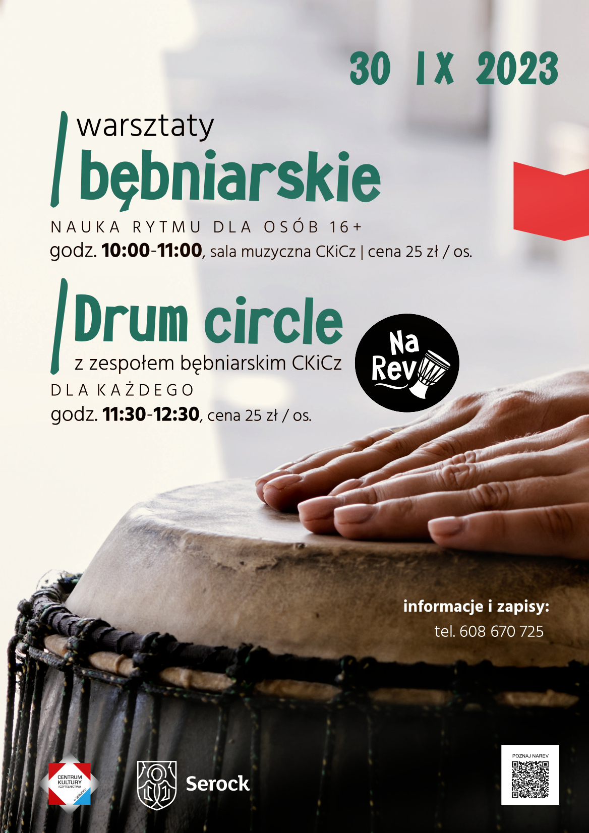 Warsztaty bębniarskie i Drum circle