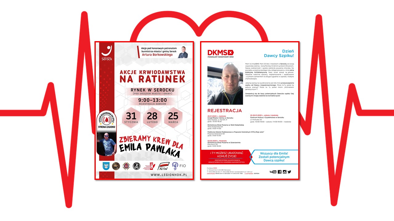 Wszyscy dla Emila! DKMS w Serocku