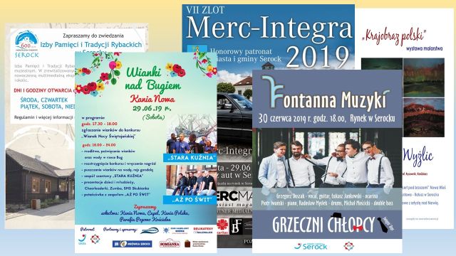 Wydarzenia weekendwe 29 - 30 czerwca 2019