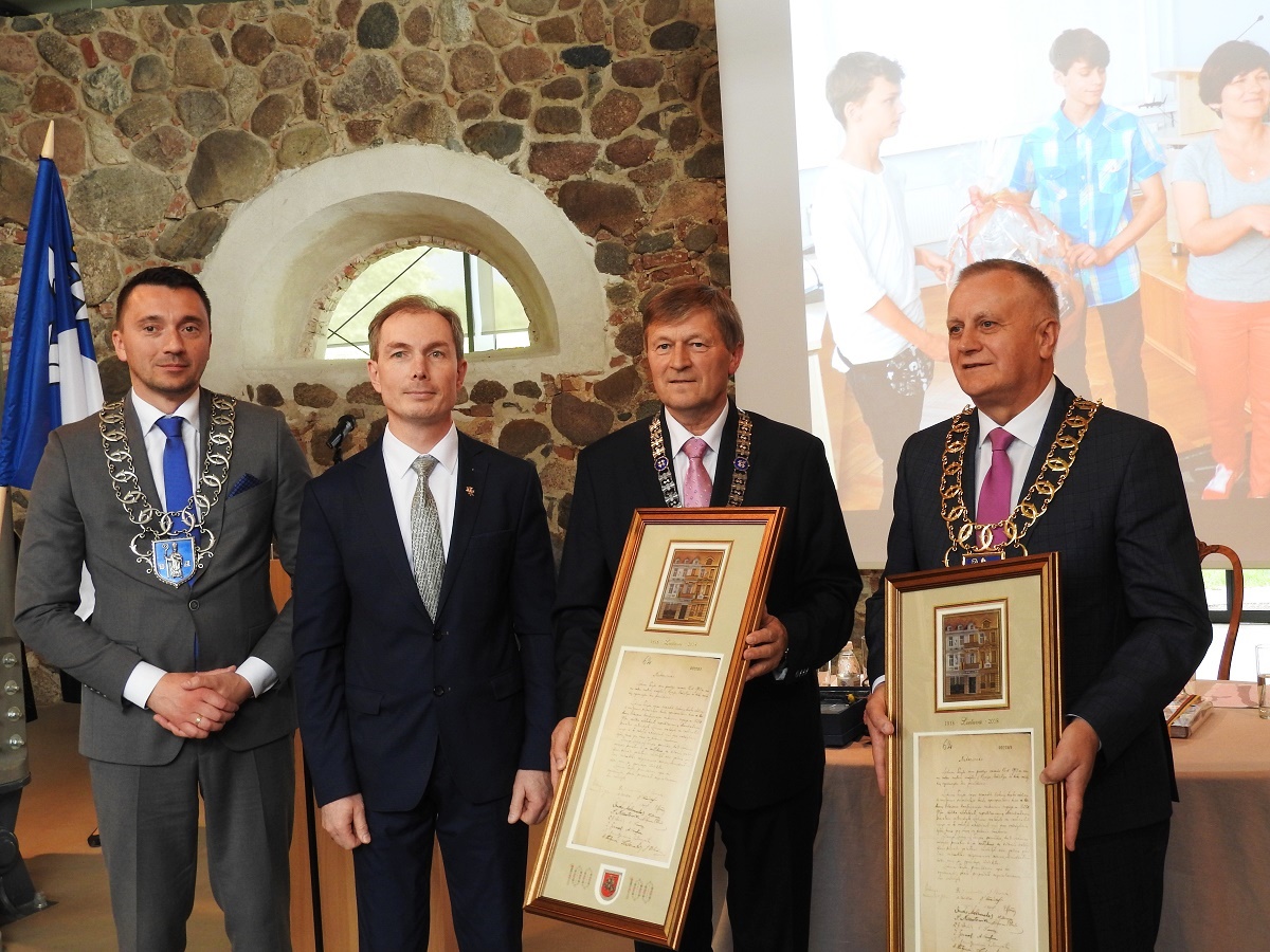 W odwiedzinach u litewskich przyjaciół
