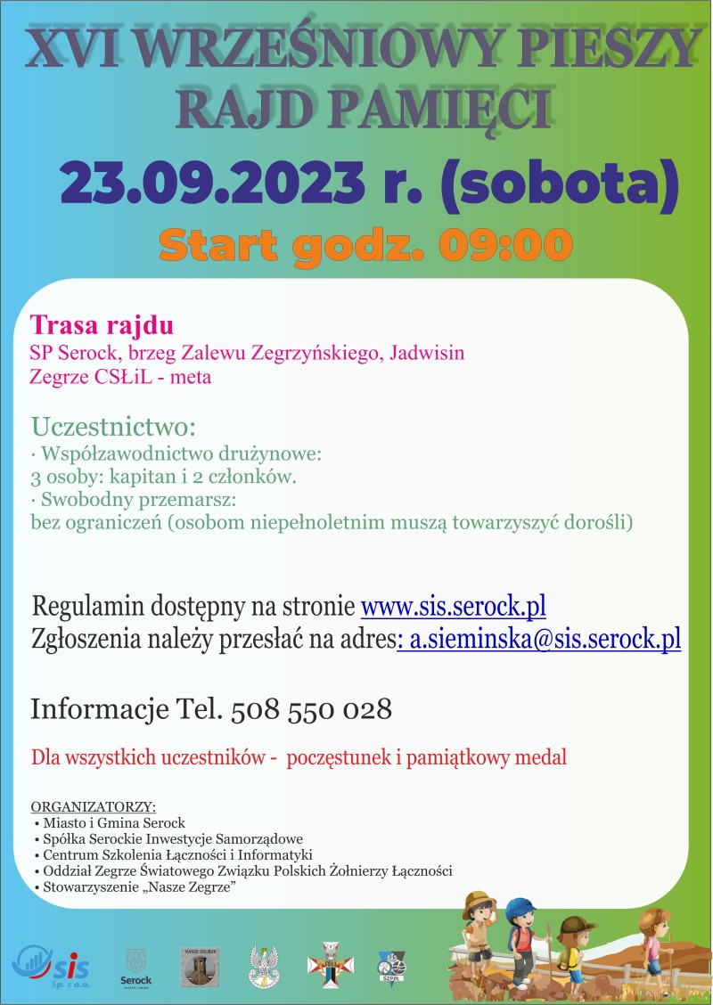 XVI Wrześniowy Pieszy Rajd Pamięci 