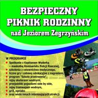 Zapraszamy na Bezpieczny Piknik Rodzinny nad Jeziorem Zegrzyńskim
