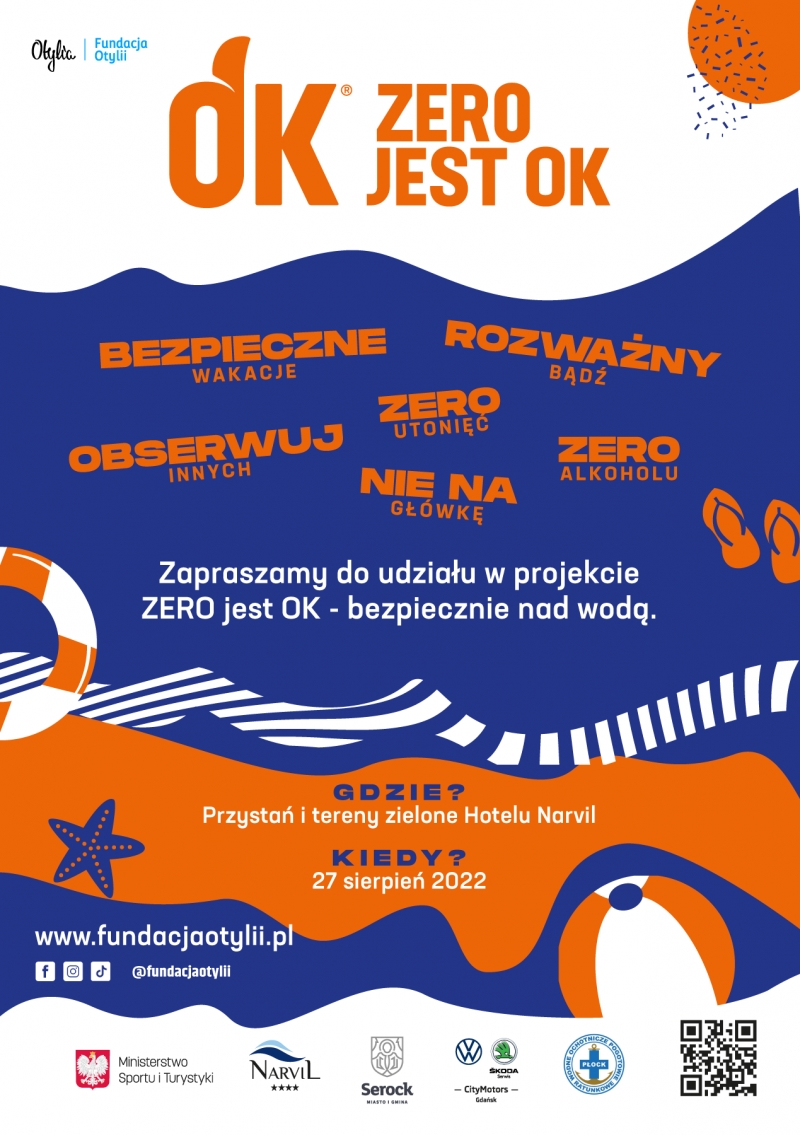 Zero jest ok - bezpiecznie nad wodą 
