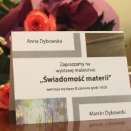 "Świadomość materii" - wystawa w serockim ratuszu