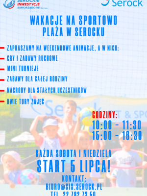 animacje na plaży