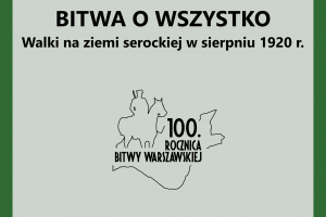 Plakat wystawy outdoorowej poświęconej Bitwie Warszawskiej 1920