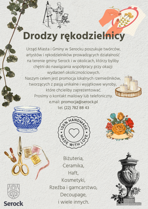 Poszukiwani rękodzielnicy