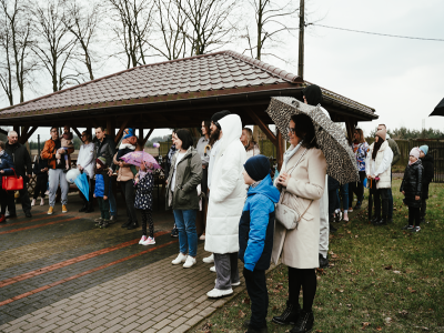 Zdjęcia z otwarcia placu zabaw