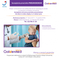 Bezpłatne szczepienia przeciw pneumokokom