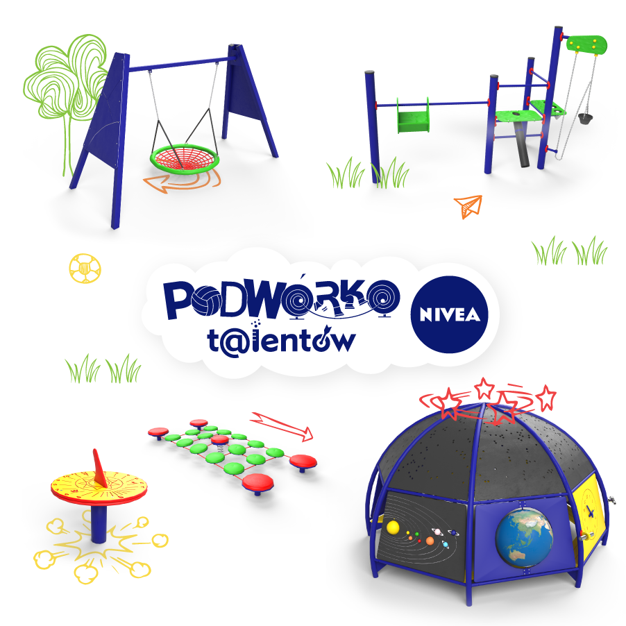 Podwórko Talentów Nivea w Gminie Serock