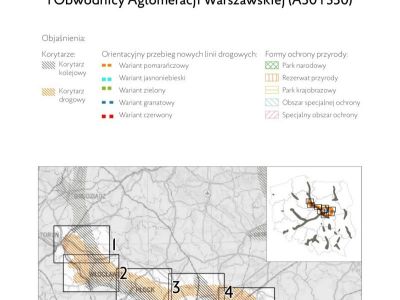 obwodnica aglomeracji warszawskiej - plany