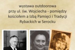 Plakat wystawy o twórczości Szaniawskiego