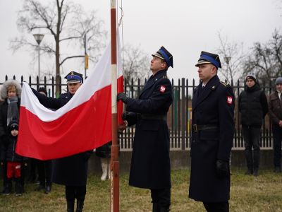 Przekazanie wozu strażackiego